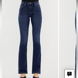 KanCan Denver Essentials Women's Blue High-Waisted Bootcut Jeans.  NWT
